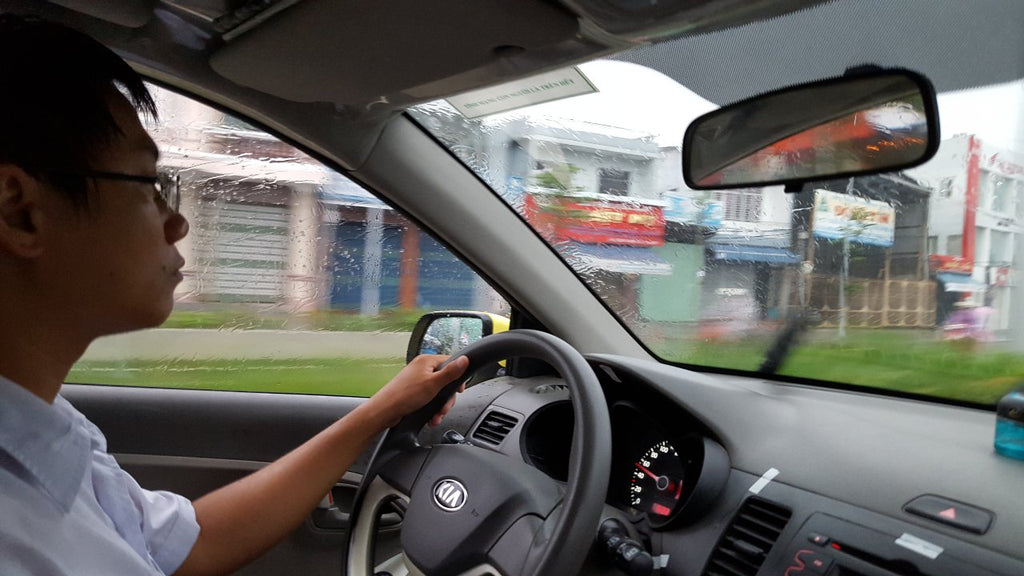 Cab ride from Da Nang to An Bang