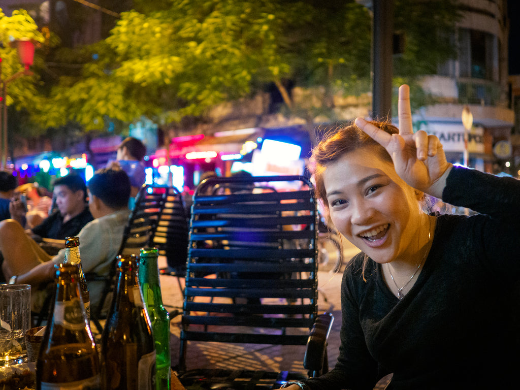 Saigon backpacker district